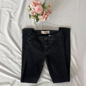 Hollister Súper Skinny black washed out Jeans Size 24 NWOT